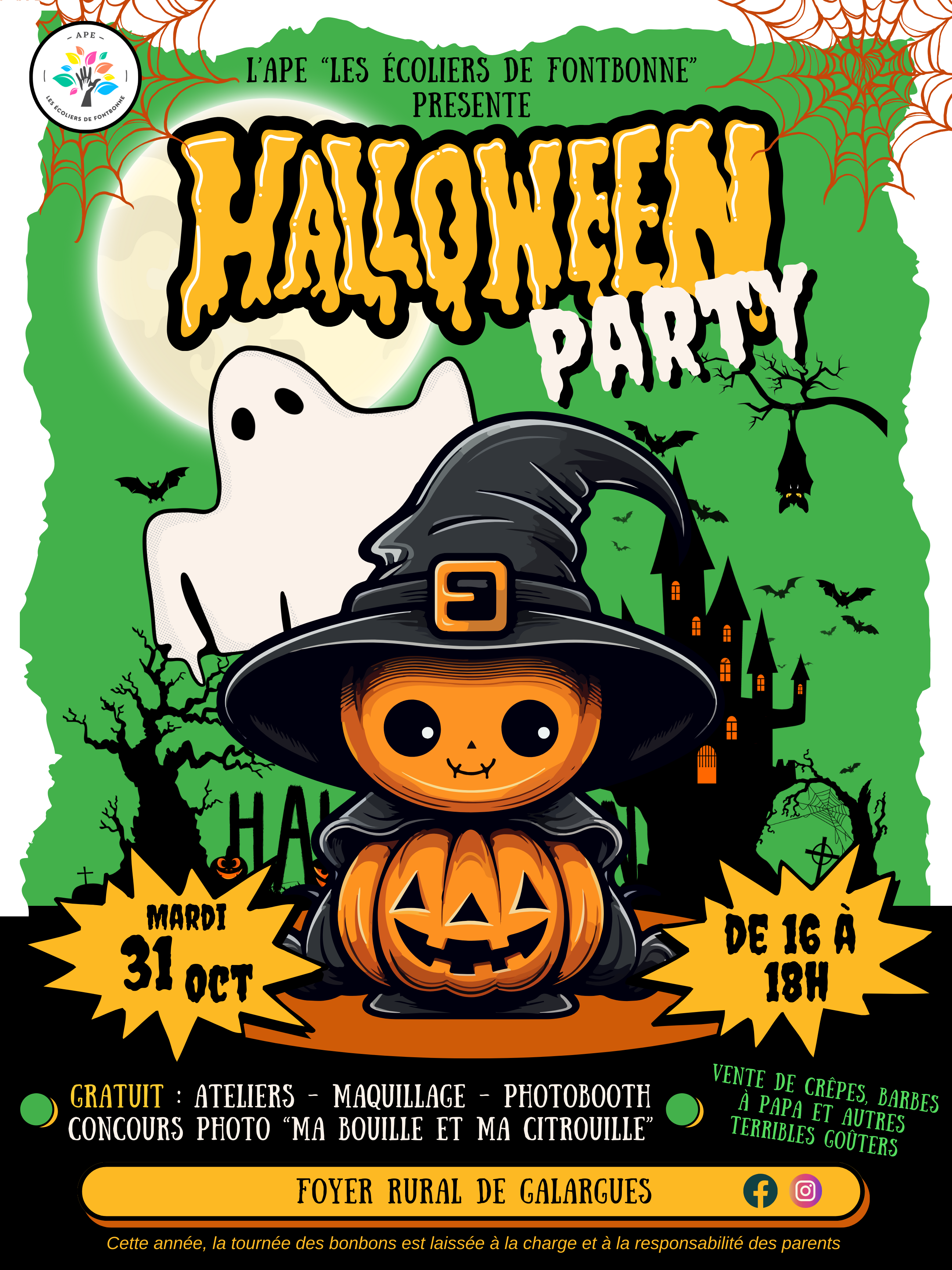 Halloween : Après-midi recréative